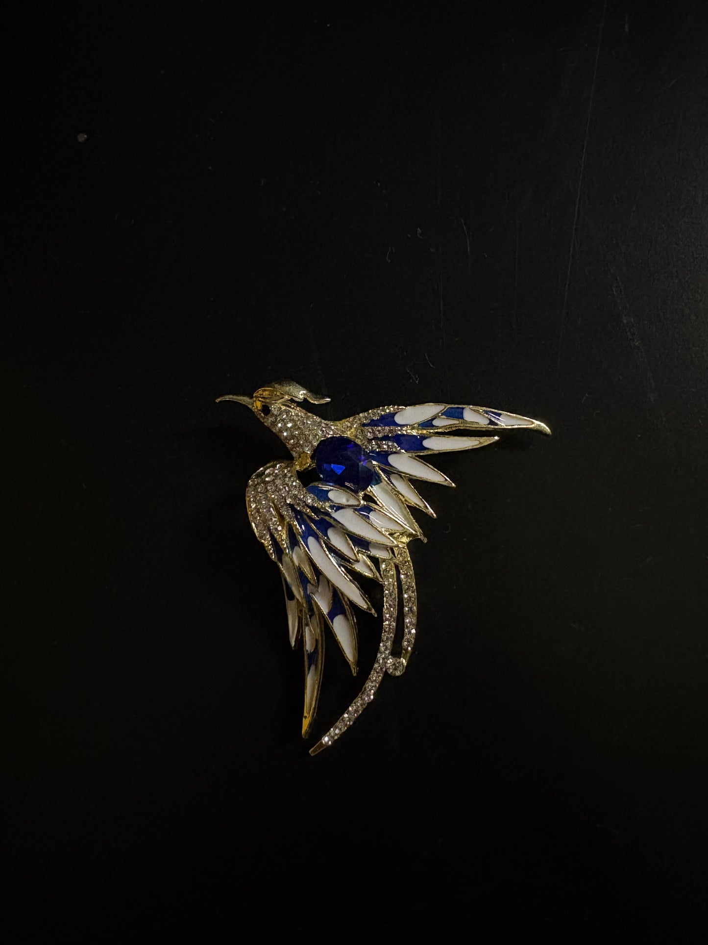 Phoenix bag brooche