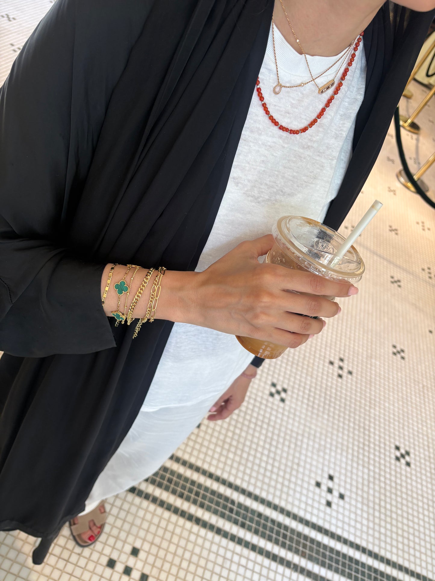 Gold chain stack (waterProof)