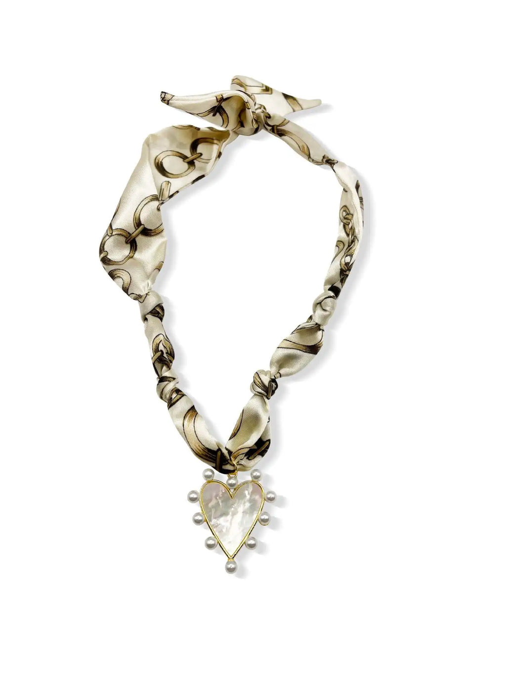 Heart Shaped Necklaces Colorful Gold
